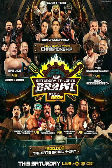 AEW Full Gear 2025: Saturday Tailgate Brawl