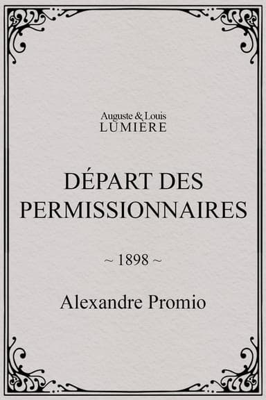 Départ des permissionnaires
