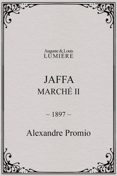 Jaffa : Marché, II