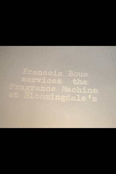 Francois Boue Services the Fragrance Machine at Bloomingdale's