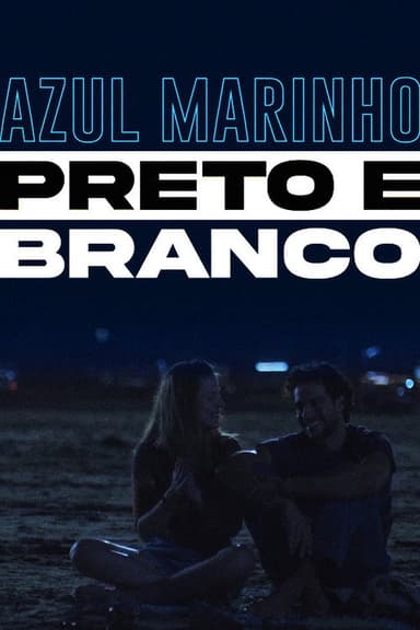 Azul Marinho Preto e Branco