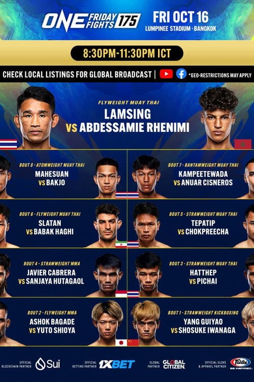 ONE Friday Fights 175: Lamsing vs. Rhenimi