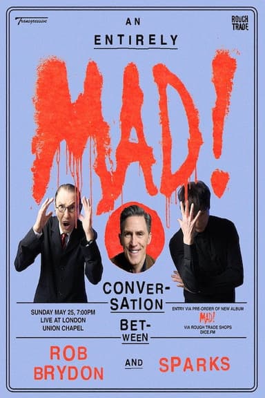 An Entirely MAD! Conversation With Rob Brydon & Sparks