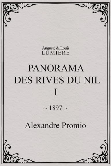 Panorama des rives du Nil, [I]