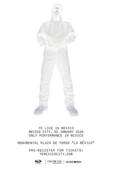 Ye Live at Mexico City Night 1