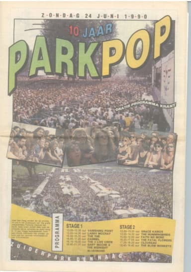 Faith No More: Parkpop Festival