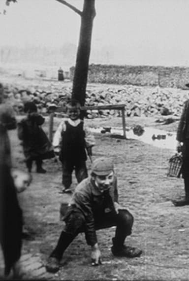 Children Playing Marbles