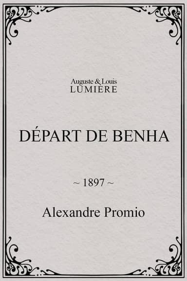 Départ de Benha