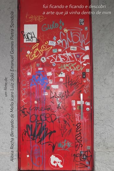 fui ficando e ficando e descobri a arte que já vinha dentro de mim