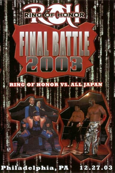 ROH Final Battle 2003