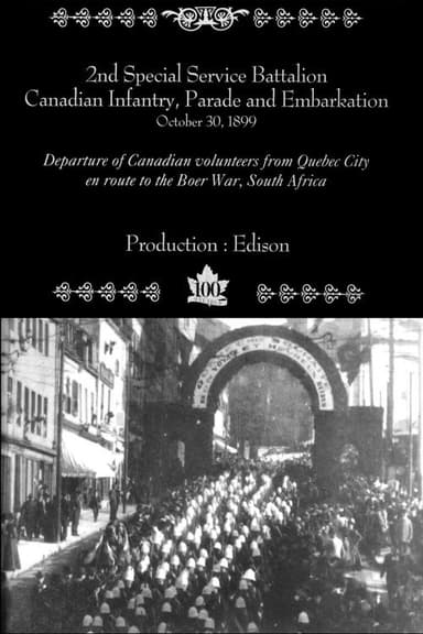 2nd Special Service Battalion, Canadian Infantry, Parade and Embarkation