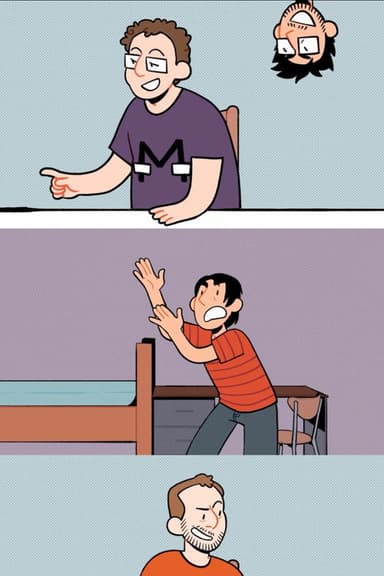Mark and Bob Bunk Their Beds