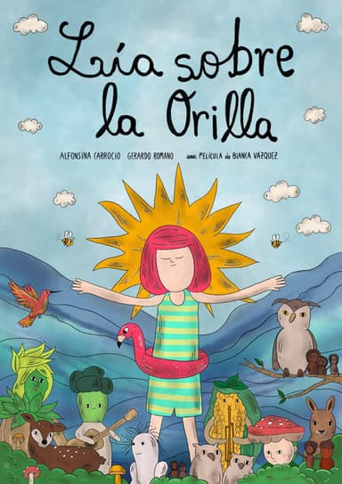 Lía sobre la orilla