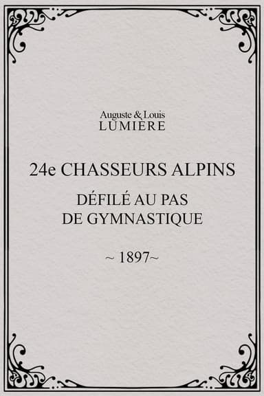 24th Chasseurs Alpins: Parade at a Gymnastic Pace