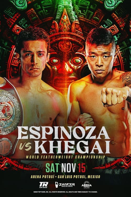 Rafael Espinoza vs. Arnold Khegai