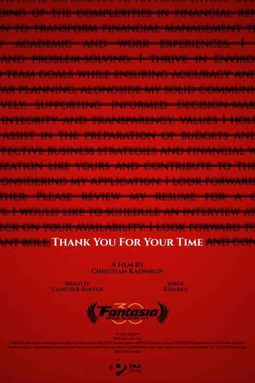 Thank You For Your Time