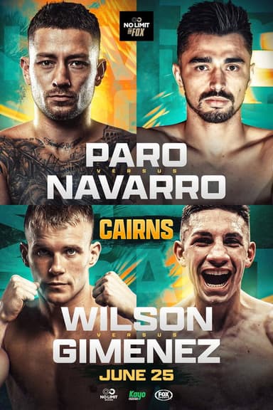 Liam Paro vs. Jonathan Navarro