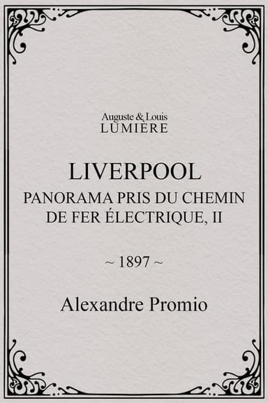 Liverpool, panorama pris du chemin de fer électrique, II