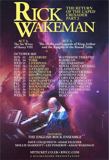 Rick Wakeman: The Return of the Caped Crusader Part 2