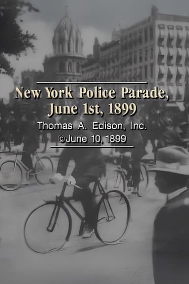 New York Police Parade, June 1st, 1899