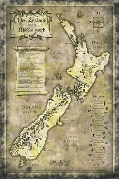 The Fellowship of the Ring: New Zealand as Middle Earth