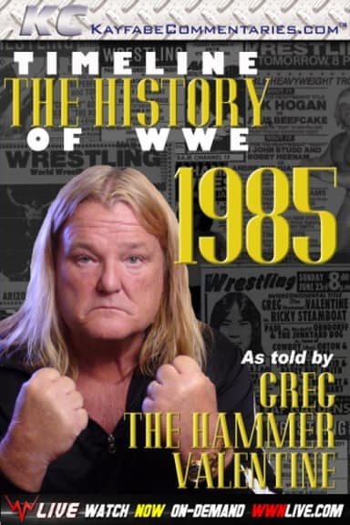 Timeline The History of WWE – 1985 – As Told By Greg Valentine