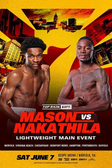 Abdullah Mason vs. Jeremia Nakathila