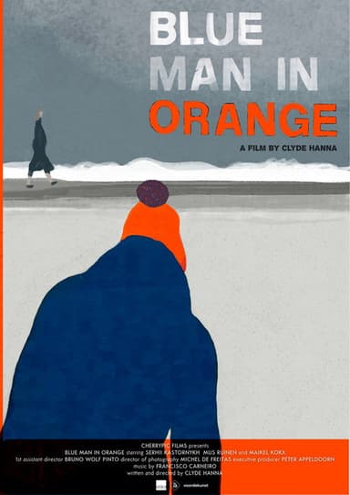 Blue Man in Orange