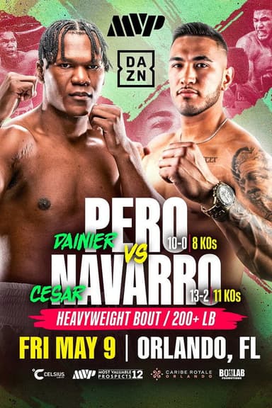 Dainier Pero vs. Cesar Navarro