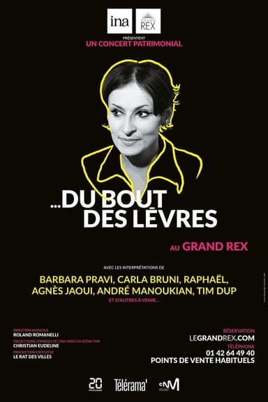Immortelle Barbara - « …Du bout des lèvres » au Grand Rex à Paris, le 18/09/2023