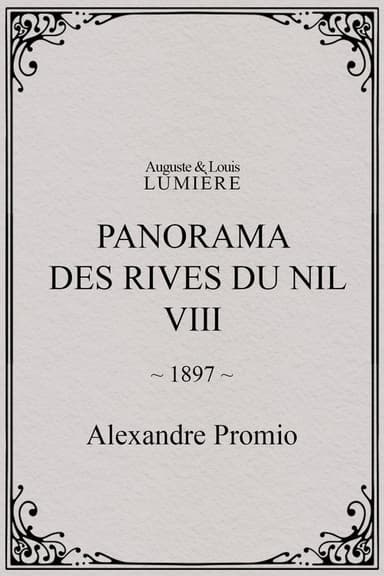 Panorama des rives du Nil, [VIII]