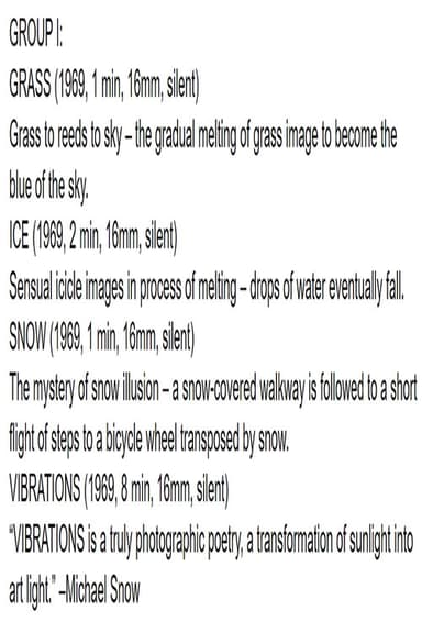 Group I: Grass/Ice/Snow/Vibrations