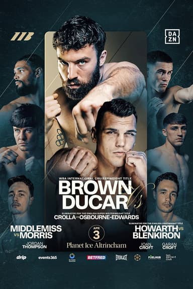 Pat Brown vs. Vasil Ducar
