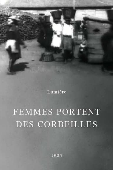 Fort-de-France: Femmes portant des corbeilles