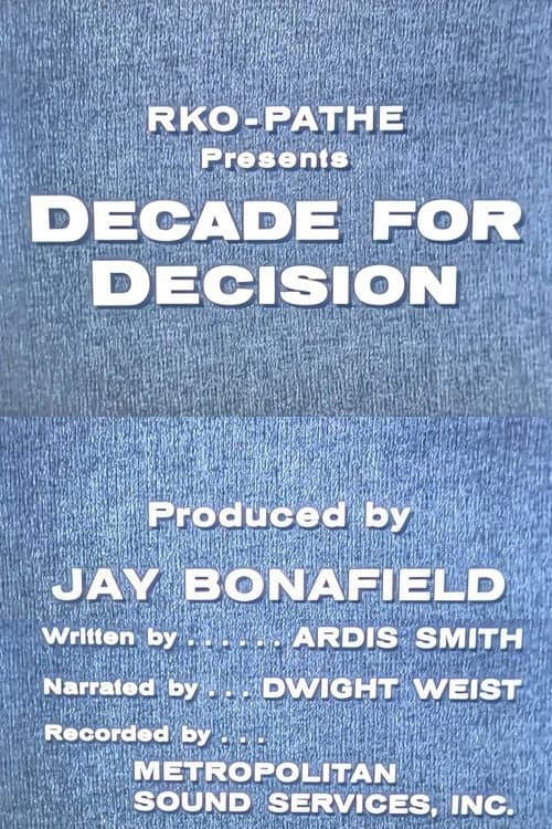 Decade for Decision