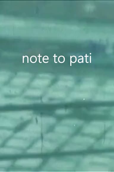 Note to Pati