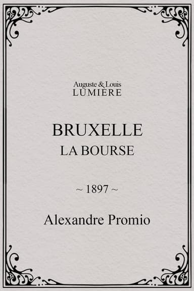 Bruxelles, la bourse