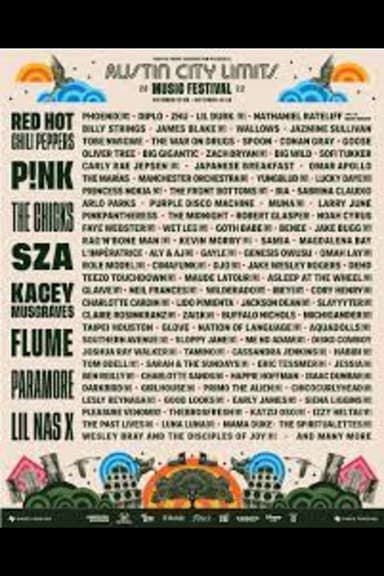 Paramore: Austin City Limits Music Festival 2022