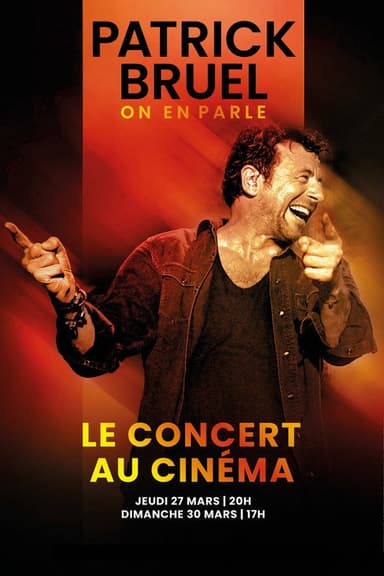 Patrick Bruel : On en parle - Le concert au cinéma