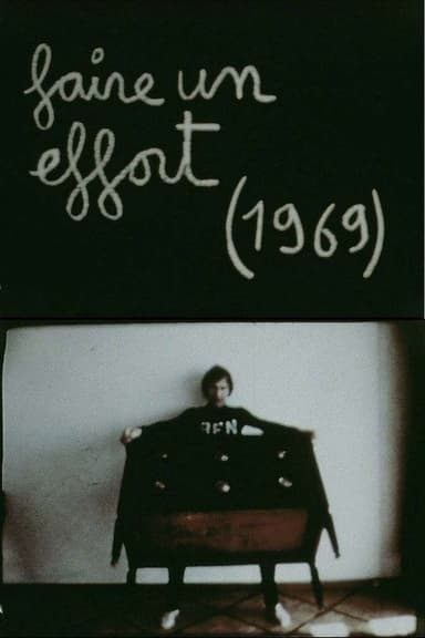 Faire un effort