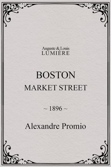 Boston, Market street