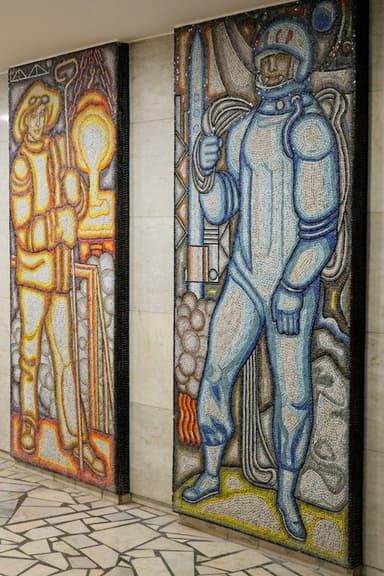 The Adventures of Mosaics on Ground and Under