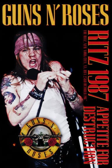 Guns N' Roses Live at The Ritz, NY 1987