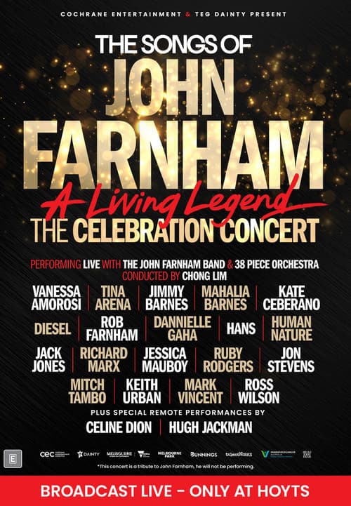 THE SONGS OF JOHN FARNHAM: A LIVING LEGEND – THE CELEBRATION CONCERT