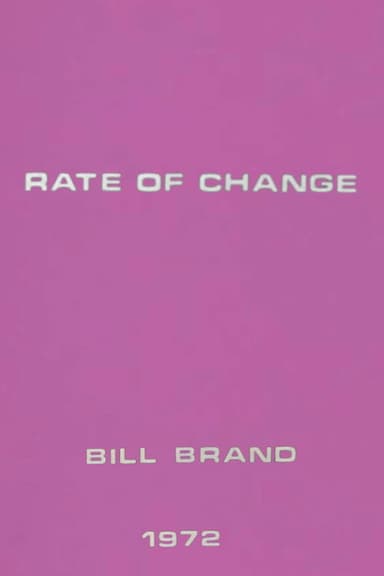 Rate of Change