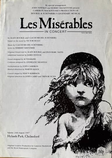 Les Misérables: In Concert at Hylands Park