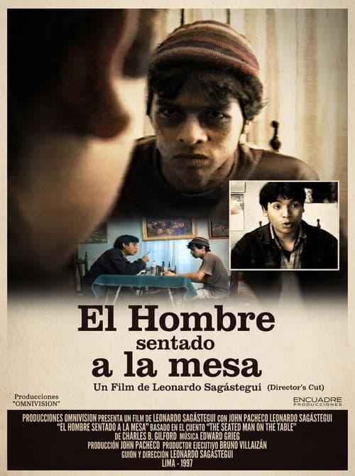 El hombre sentado a la mesa