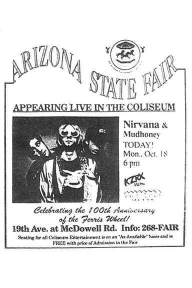 Nirvana: Veterans Memorial Coliseum Phoenix, Az