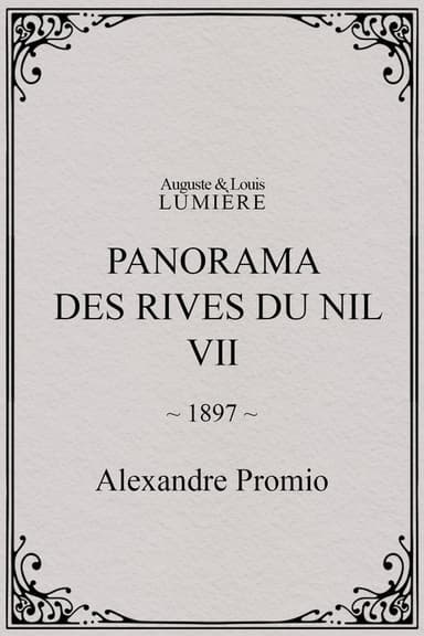 Panorama des rives du Nil, [VII]