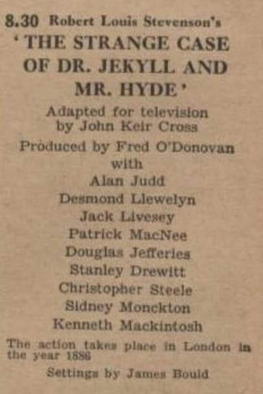 The Strange Case of Dr. Jekyll and Mr. Hyde